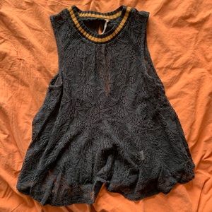 Free People Lace Top